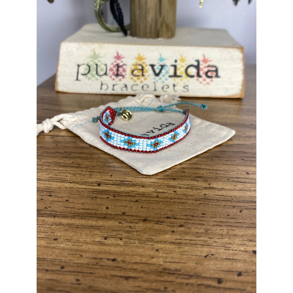 HTF Pura Vida Seedbead Bracelet